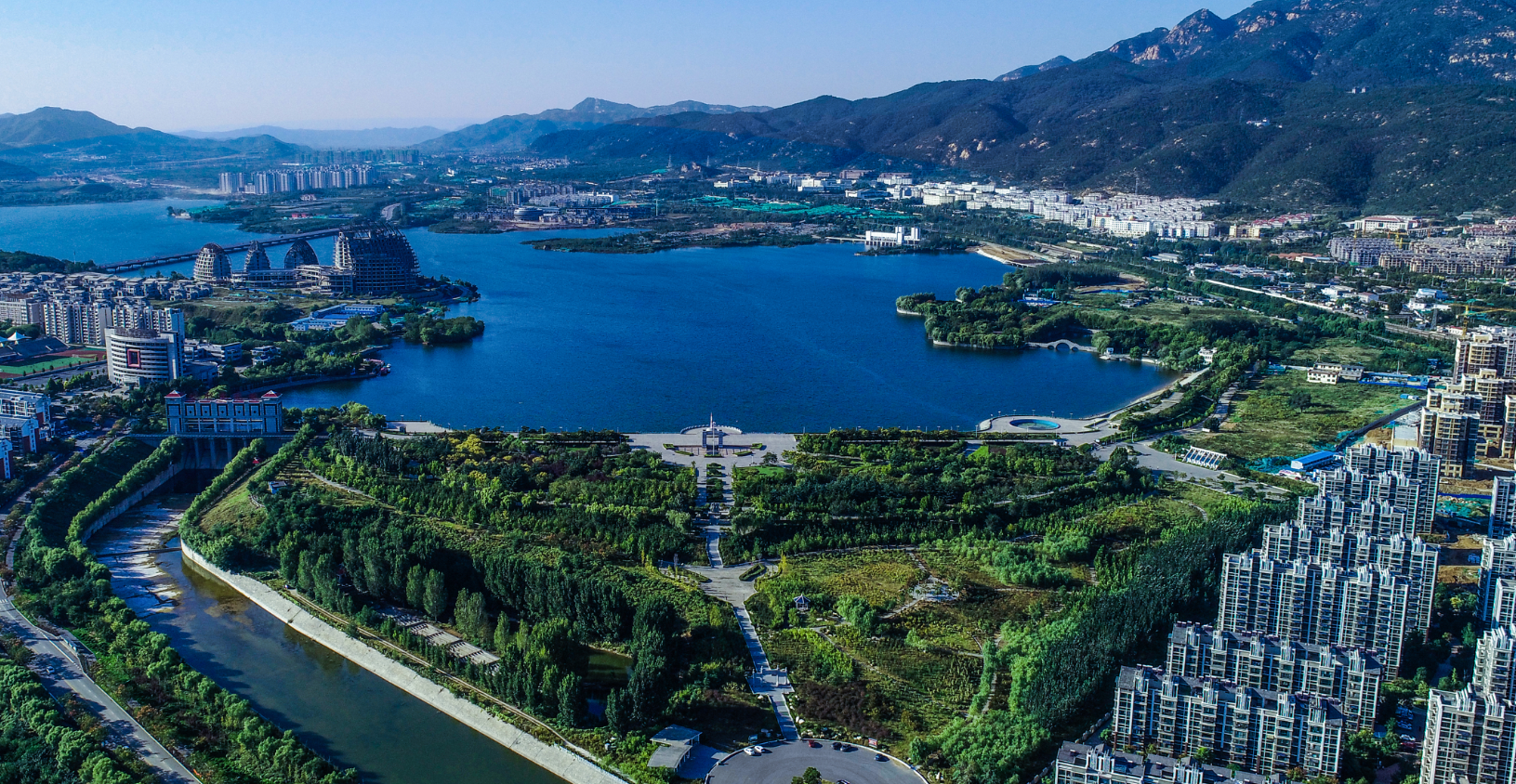 泰安旅游经济开发区(市文旅集团) 开发区风貌 泰山西湖